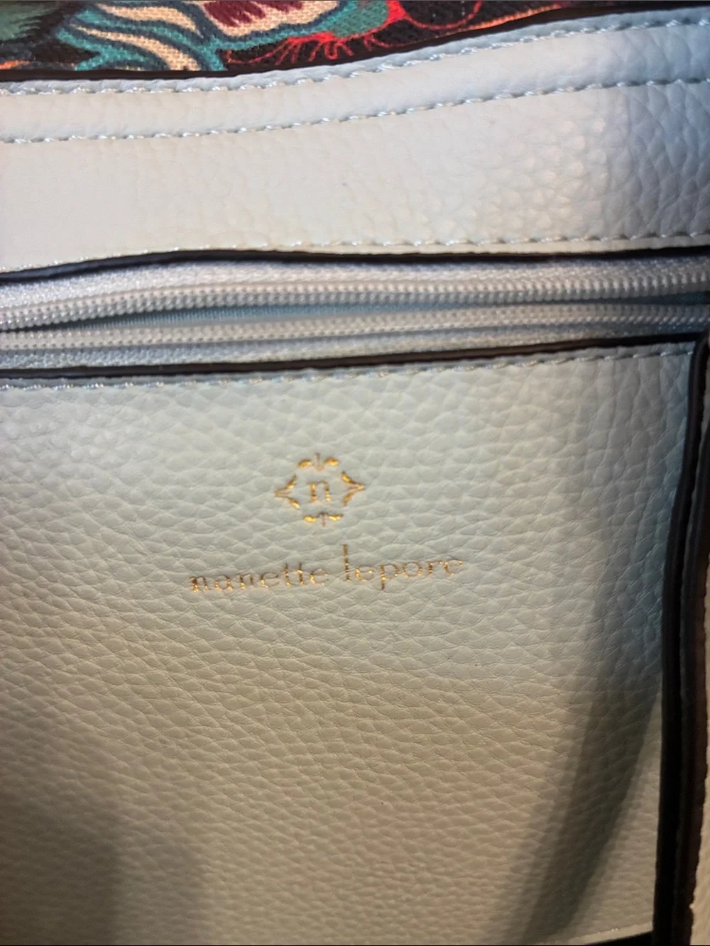 Nanette Lepore structured leather